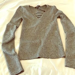 Express vneck sweater
